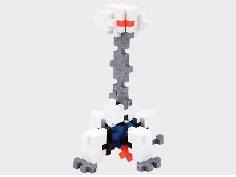 Robot med lång nacke