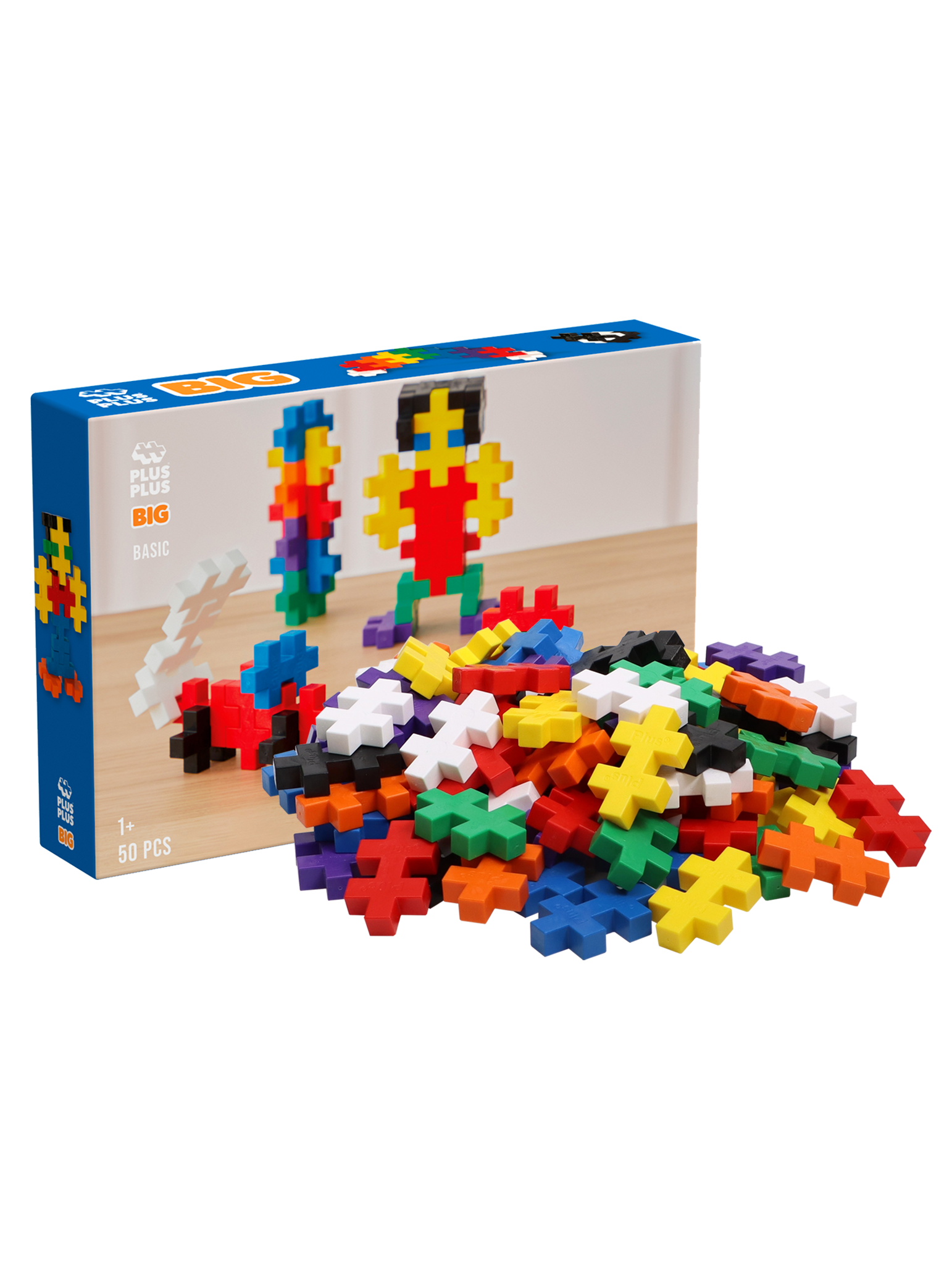 BIG Basic Färgmix - 50 stk