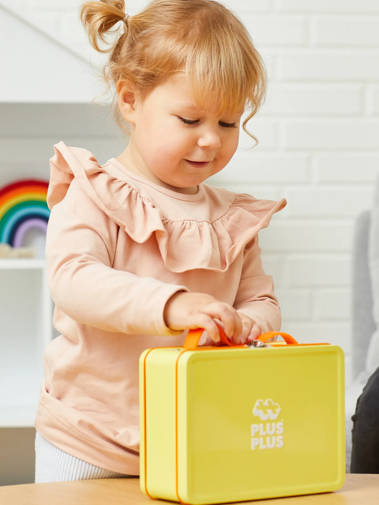 BIG Gul Metallväska - 70 stk