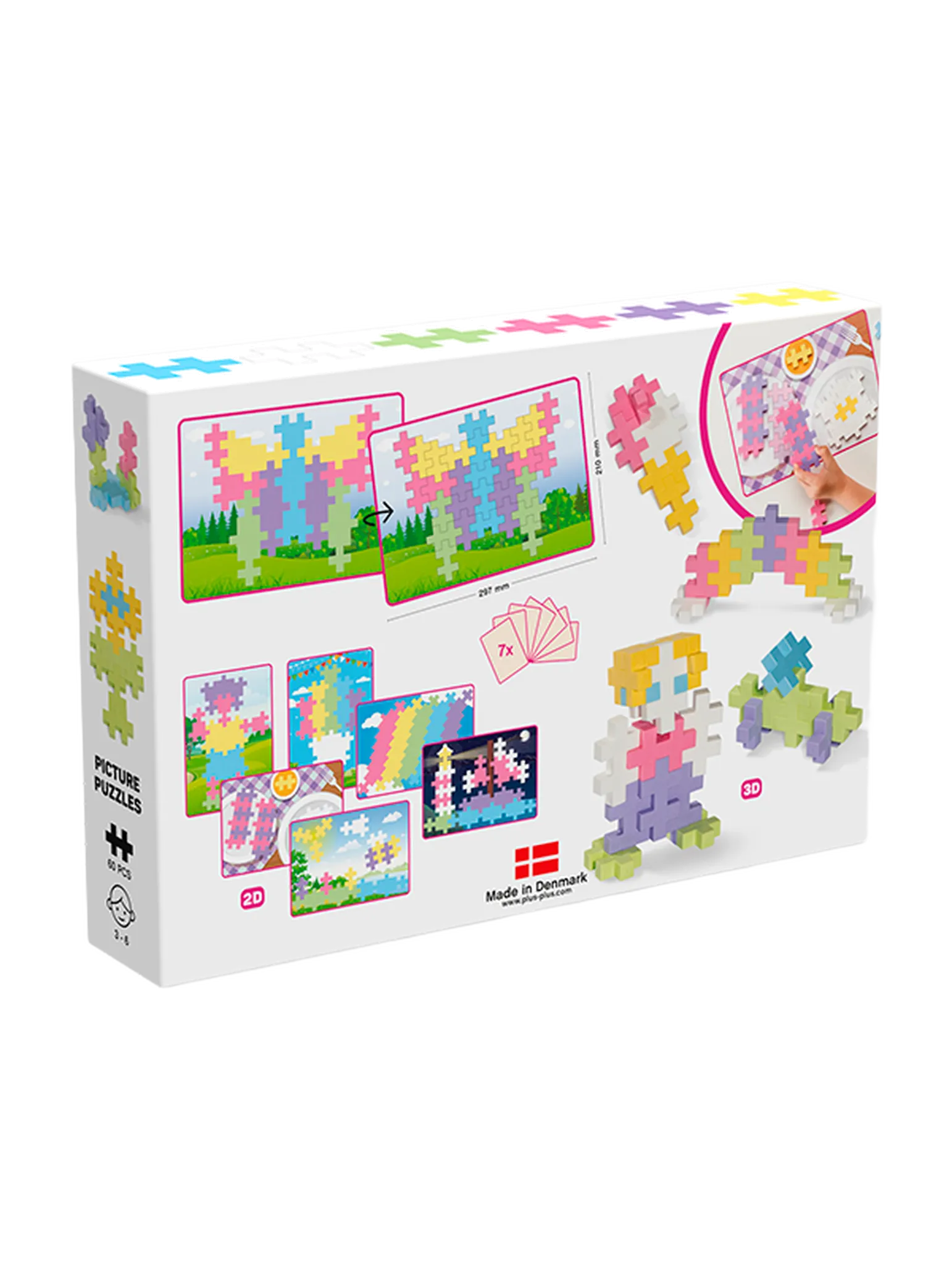 BIG Bildpussel - Pastell Färgmix