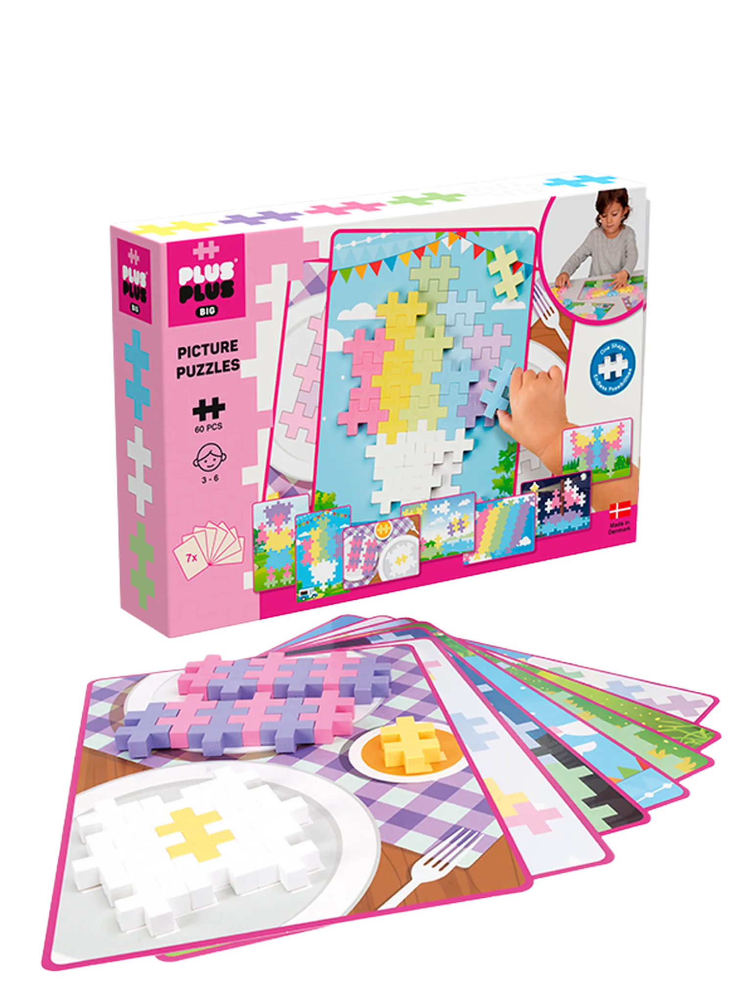 BIG Bildpussel - Pastell Färgmix