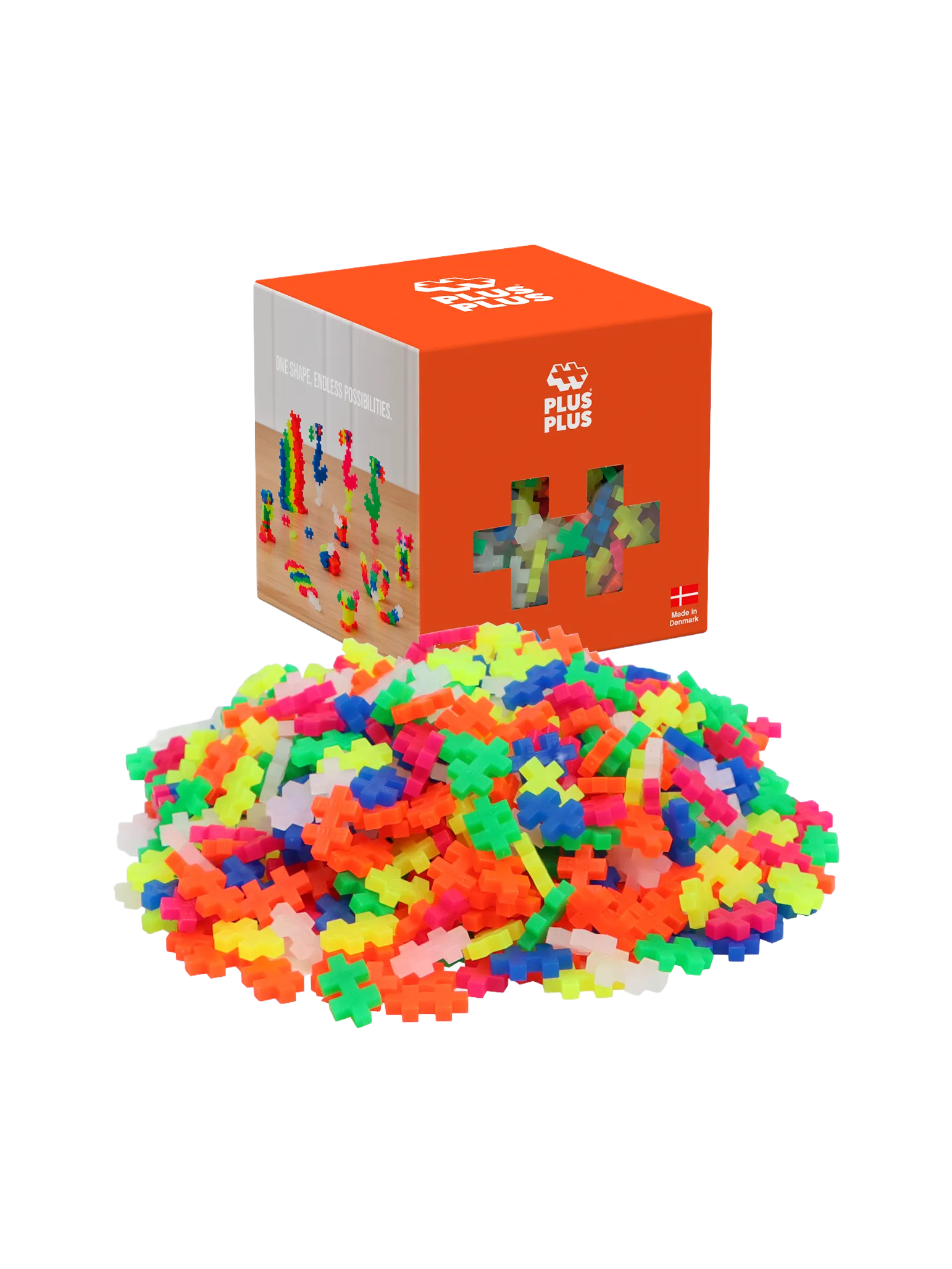 Neon Färgmix - 600 stk