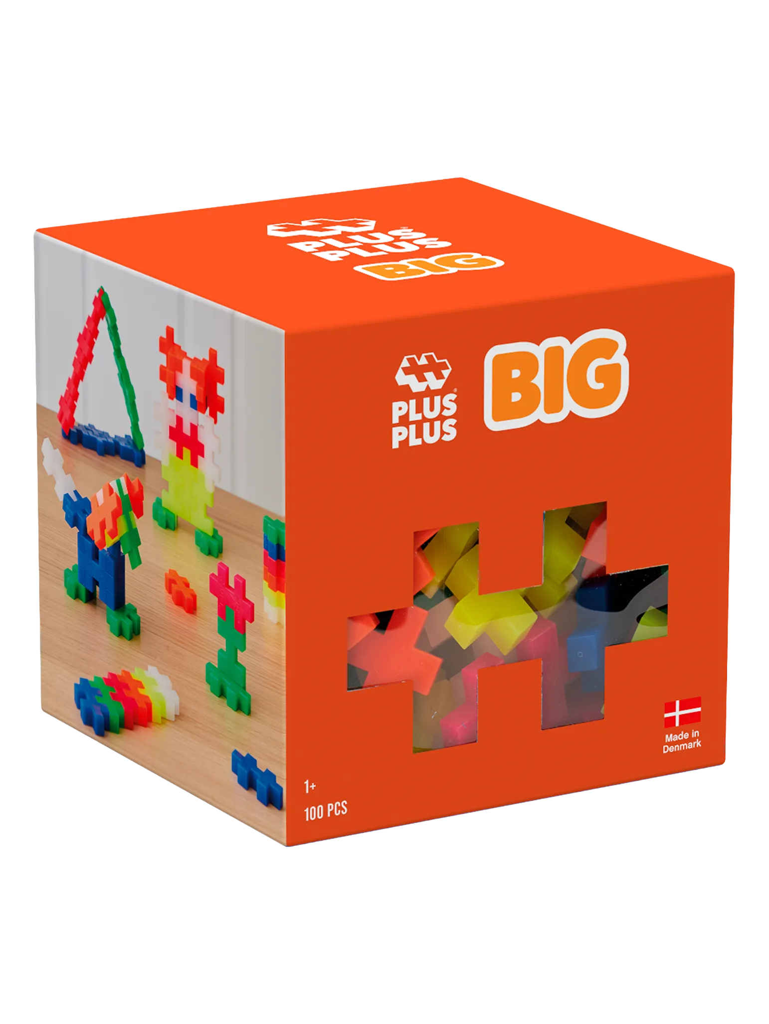 BIG Neon Färgmix - 100 stk