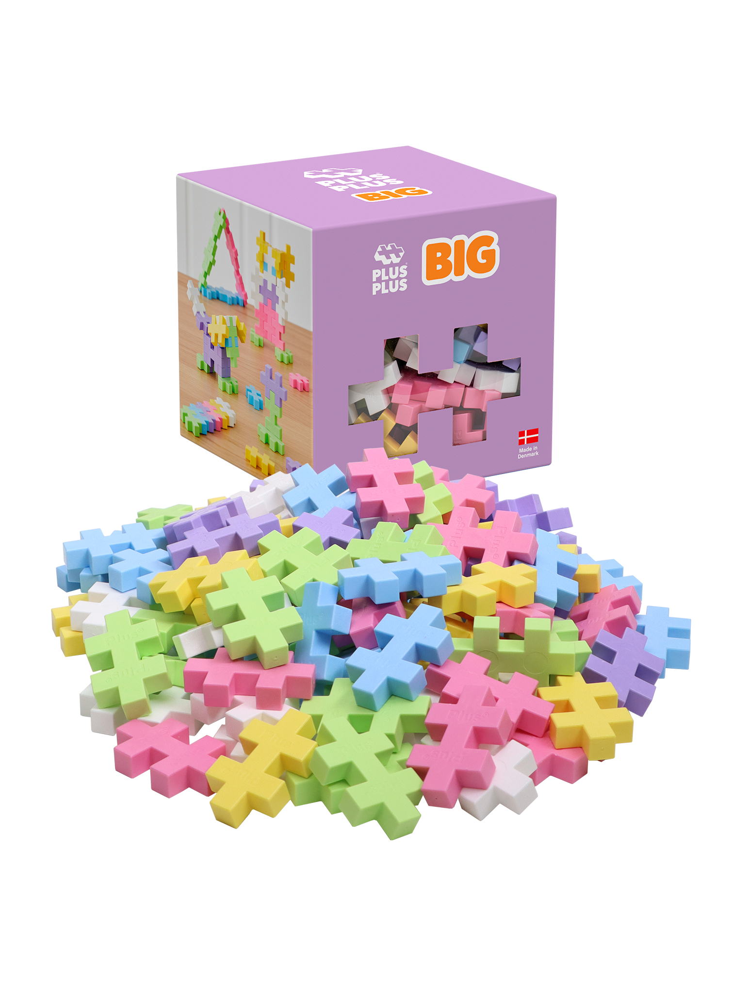 BIG Pastell Färgmix - 100 stk