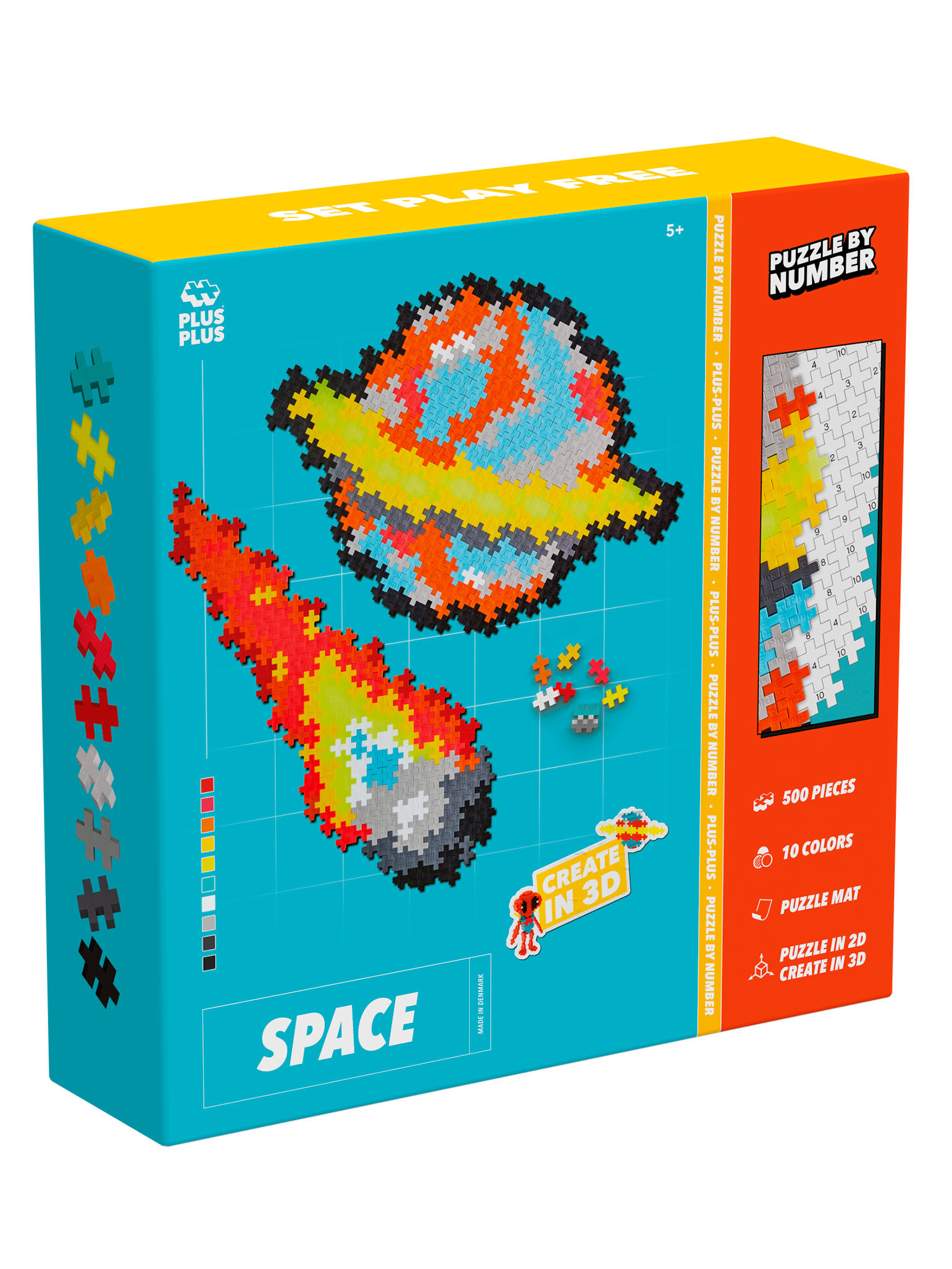 Puzzle By Number - Rymden