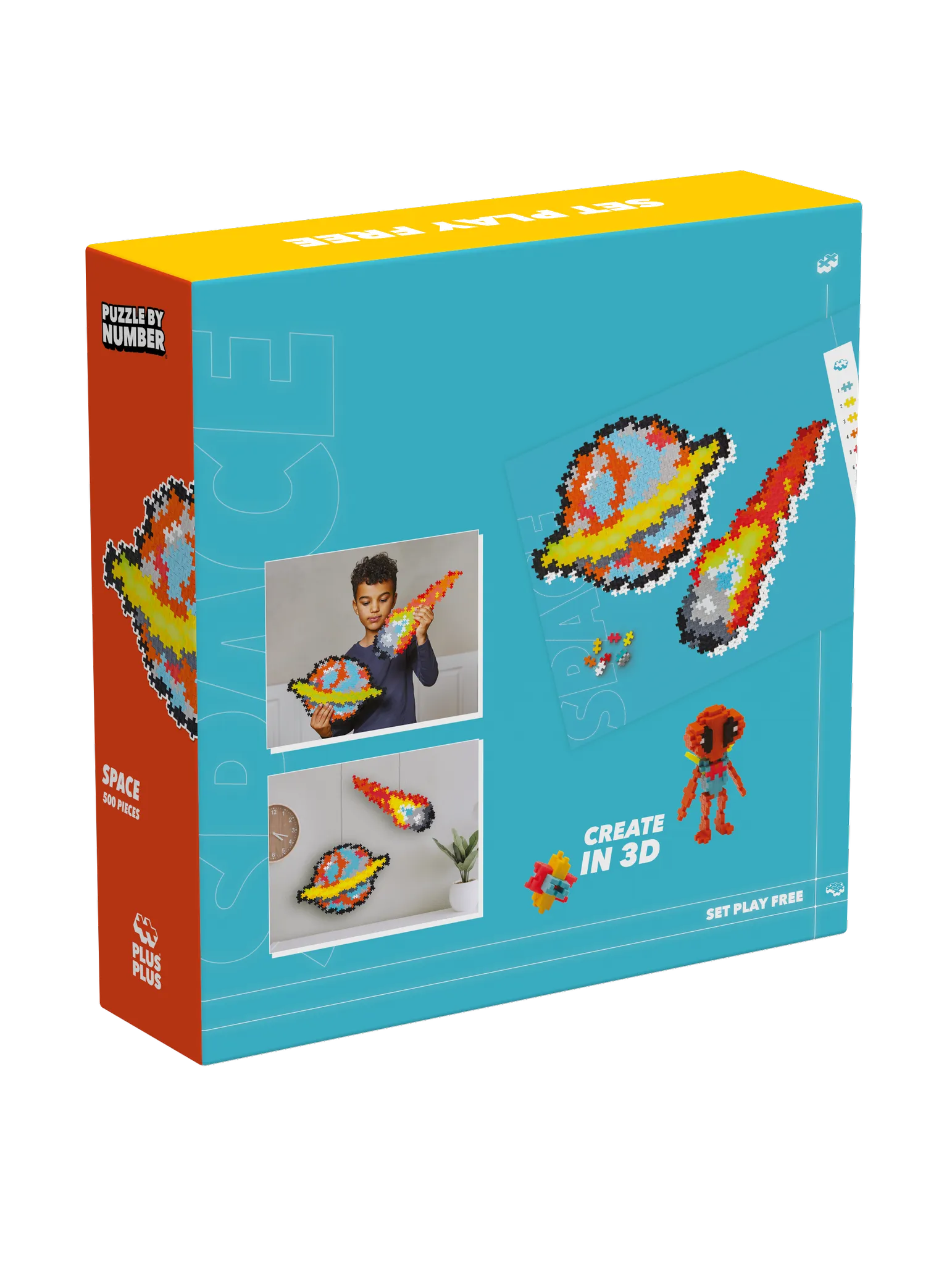 Puzzle By Number - Rymden