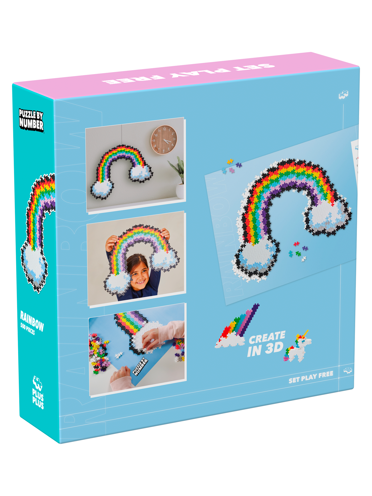 Puzzle By Number - Regnbåge