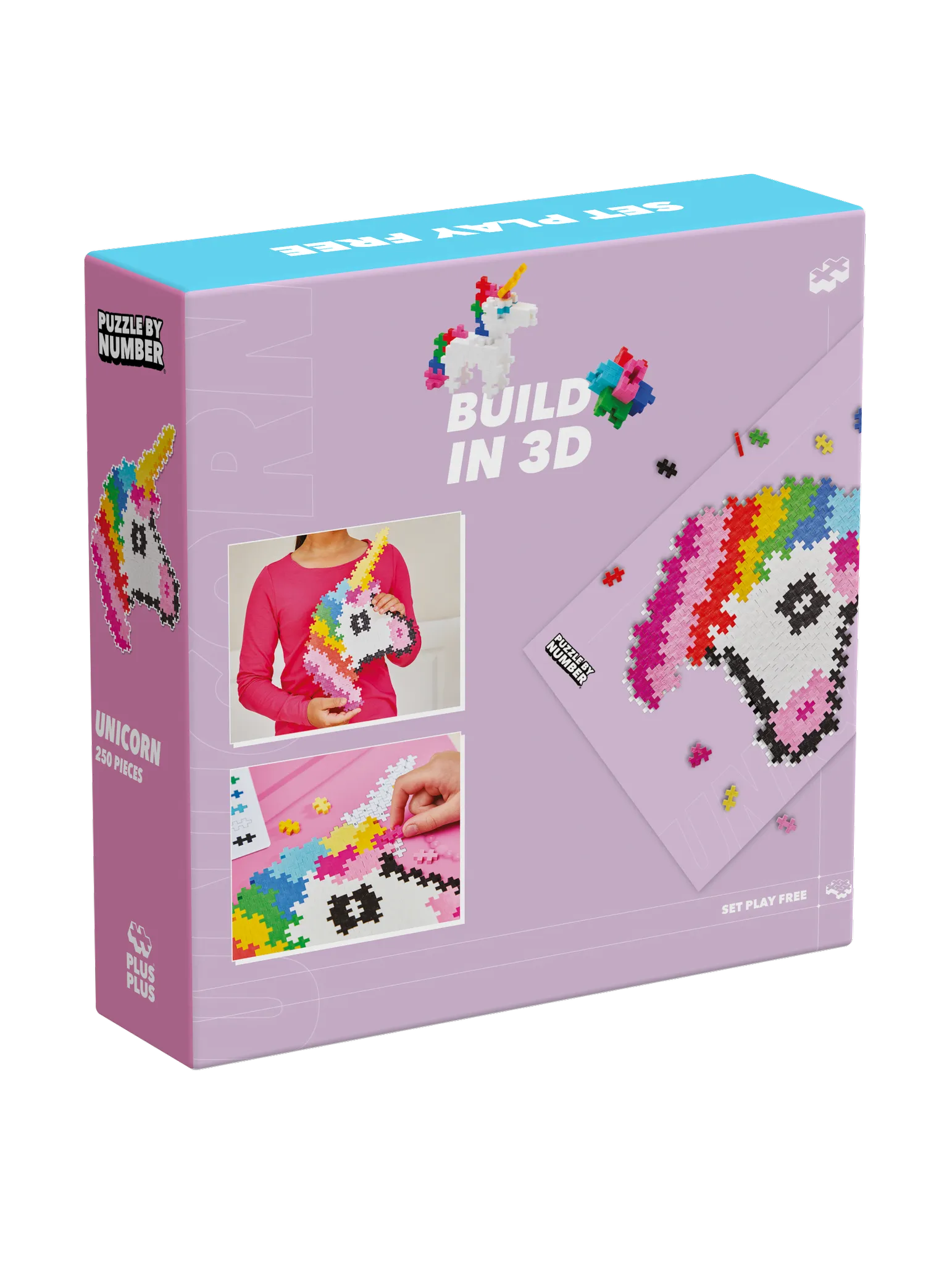 Puzzle By Number - Enhörning