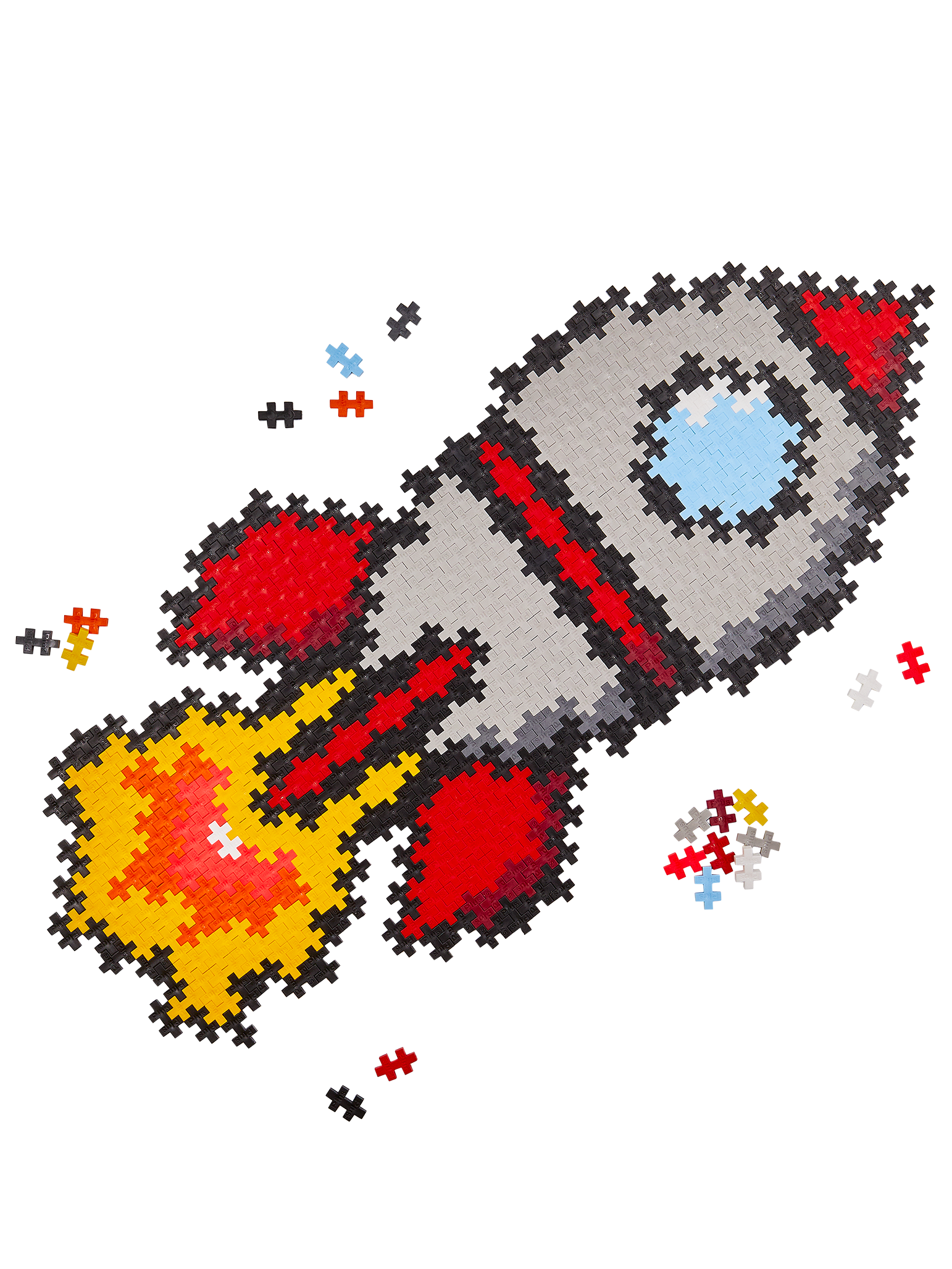 Puzzle By Number - Rymdraket