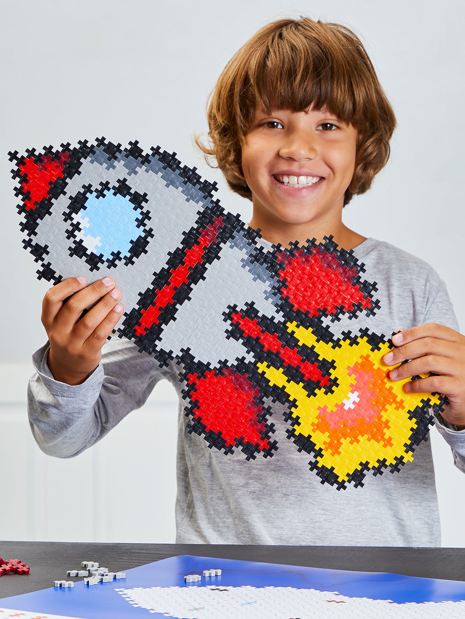 Puzzle By Number - Rymdraket