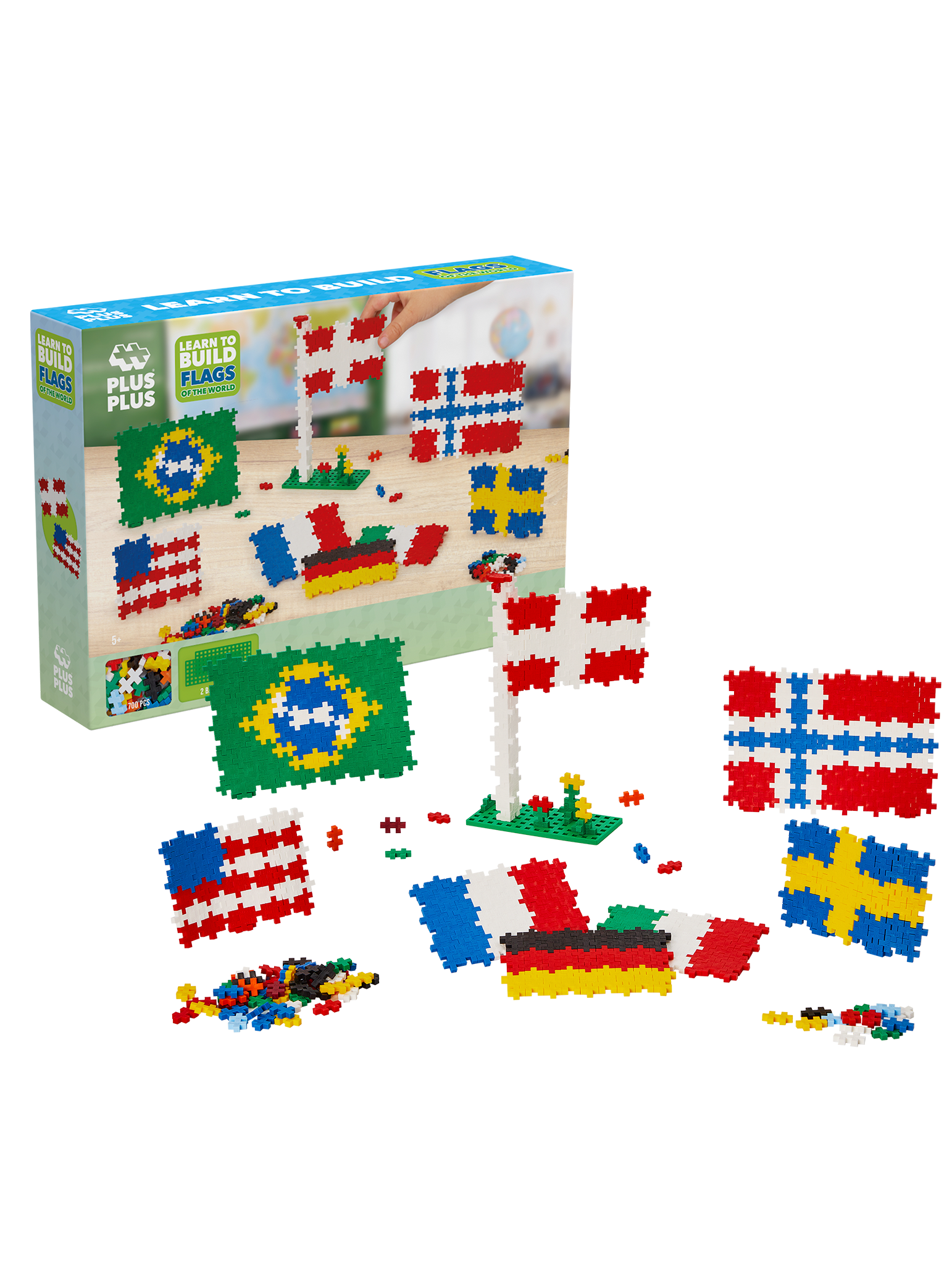 Learn to Build - Flaggor från hela världen