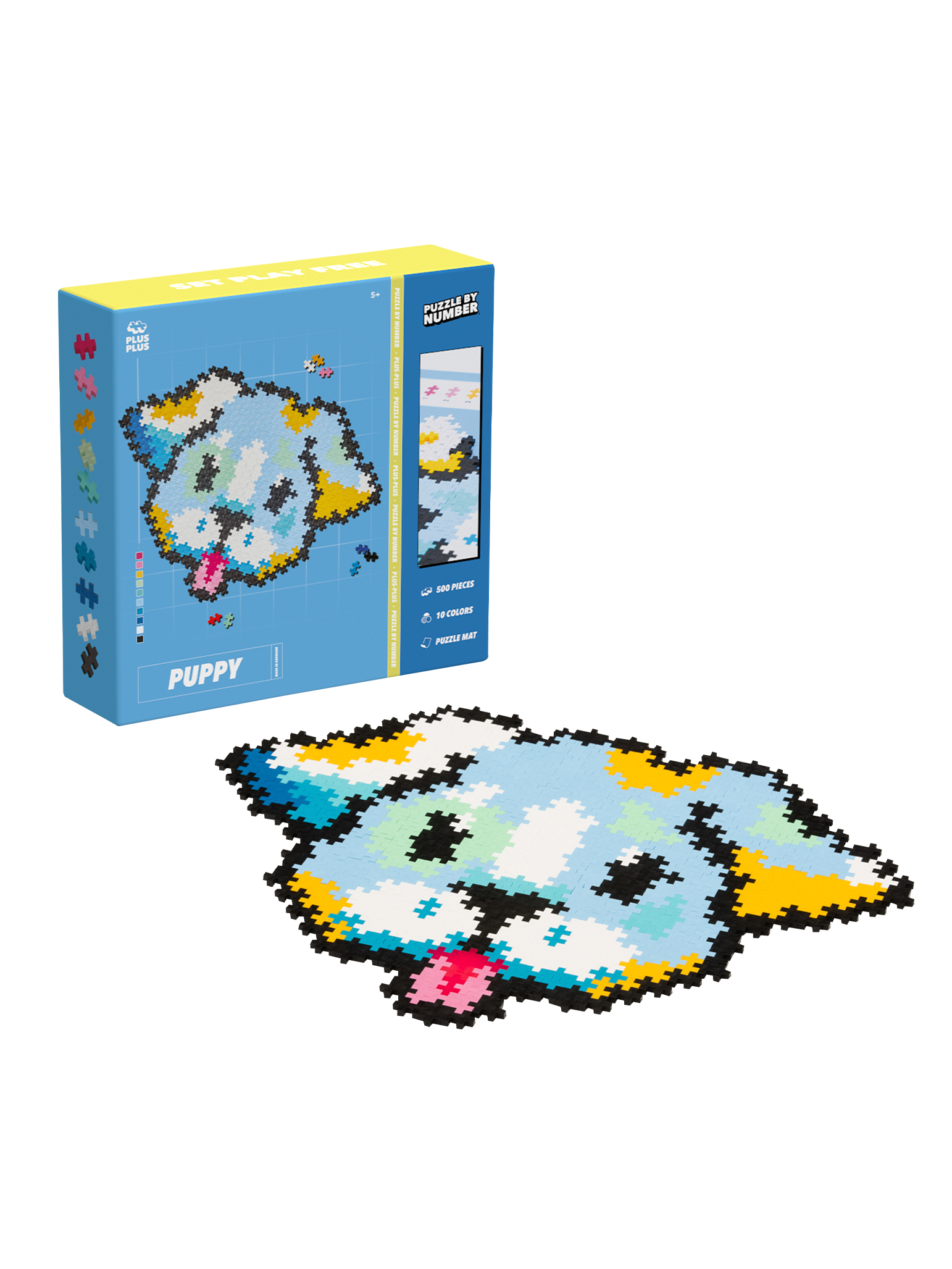 Puzzle By Number - Hundvalp