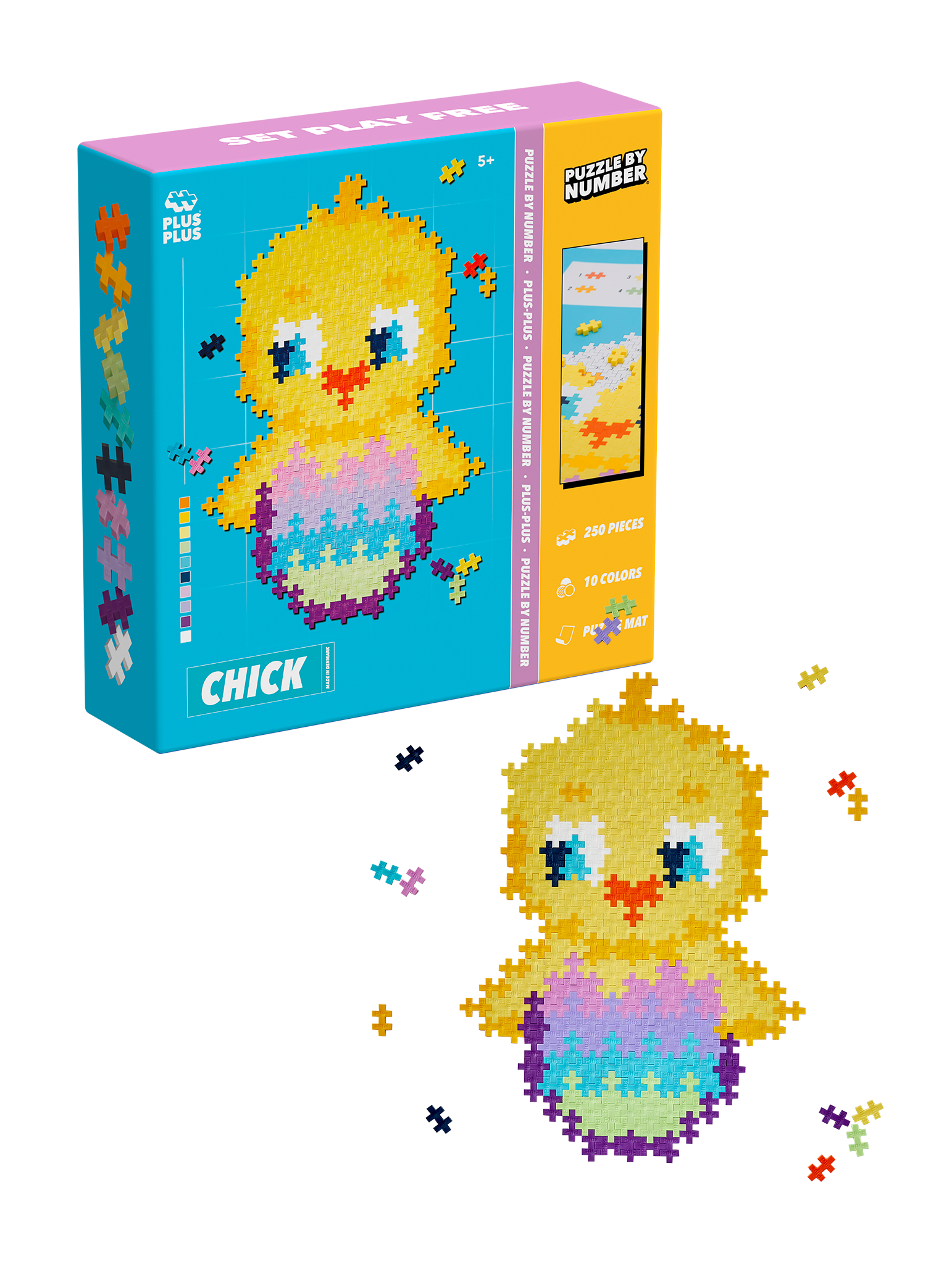 Puzzle By Number - Kyckling