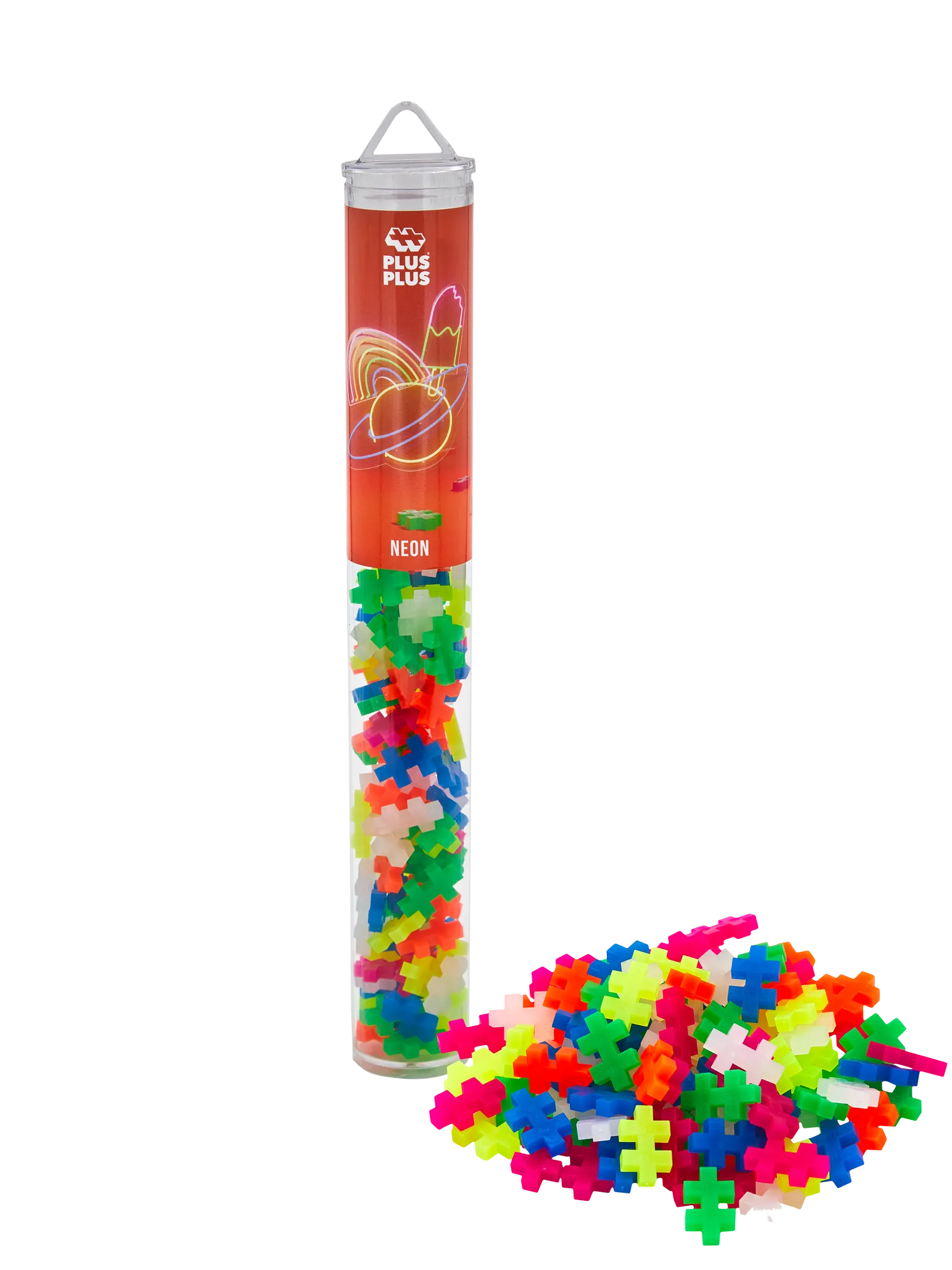 Neon Färgmix - 100 stk