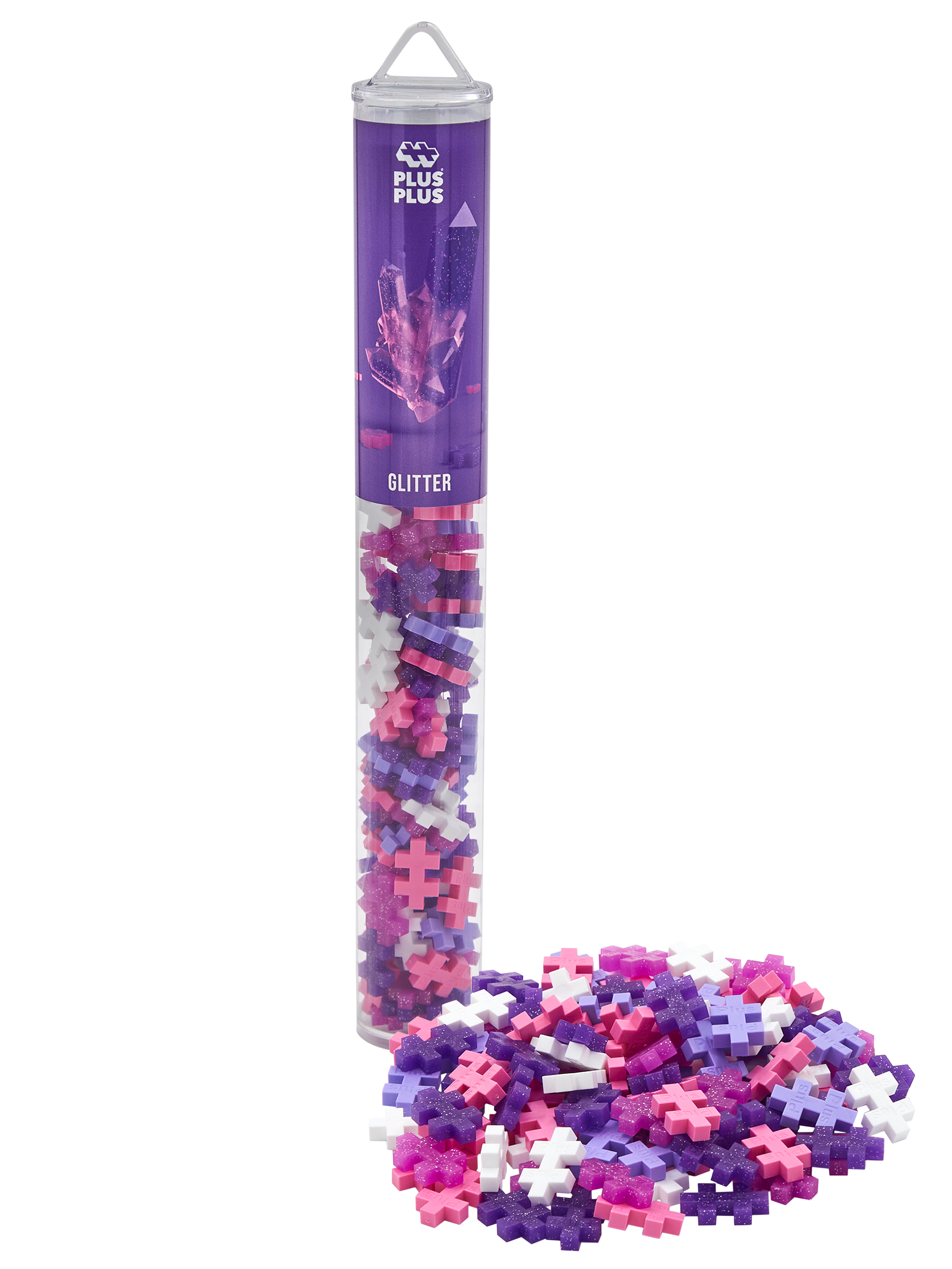 Glitter färgmix - 100 stk