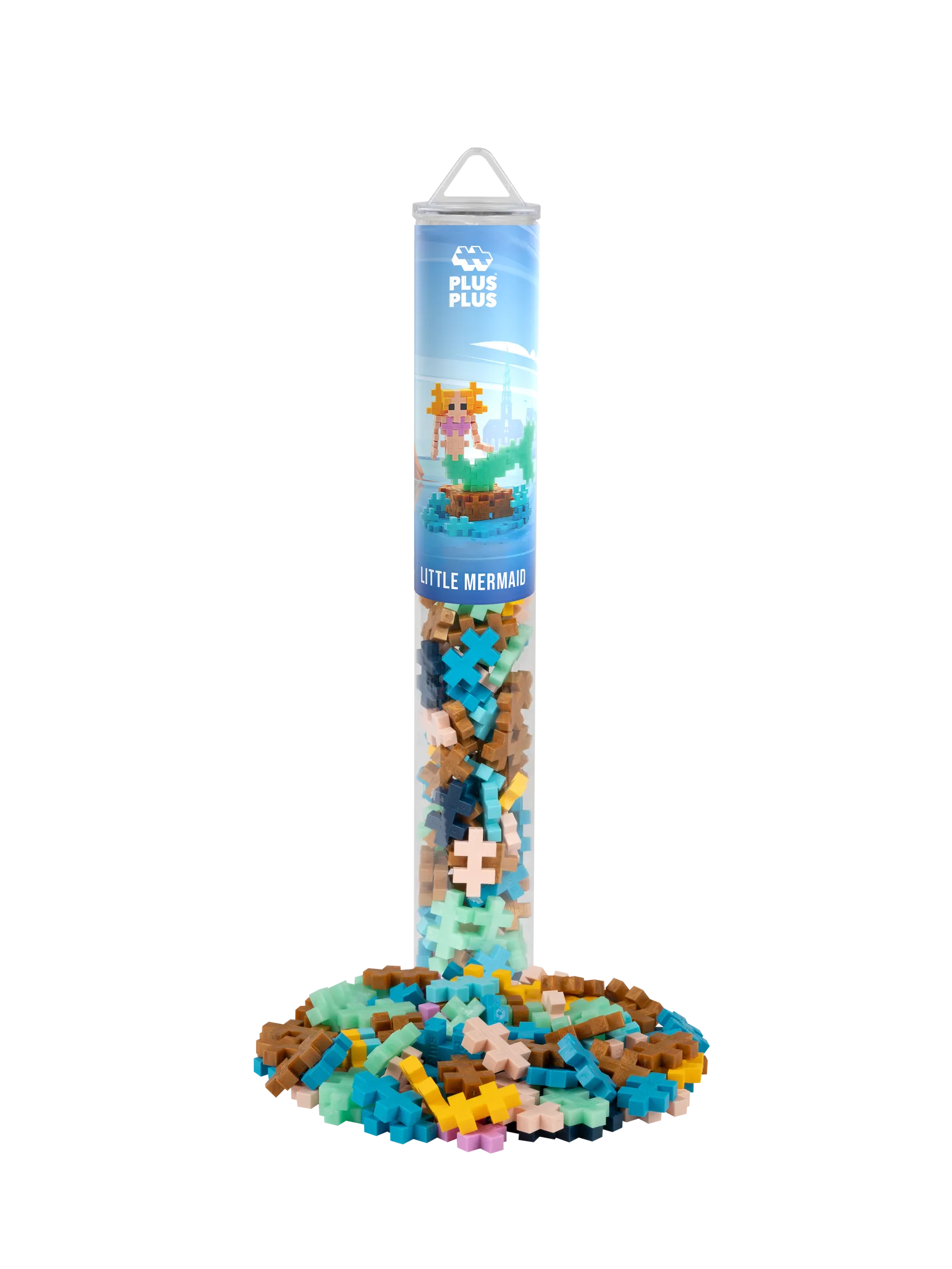 Sittande sjöjungfru