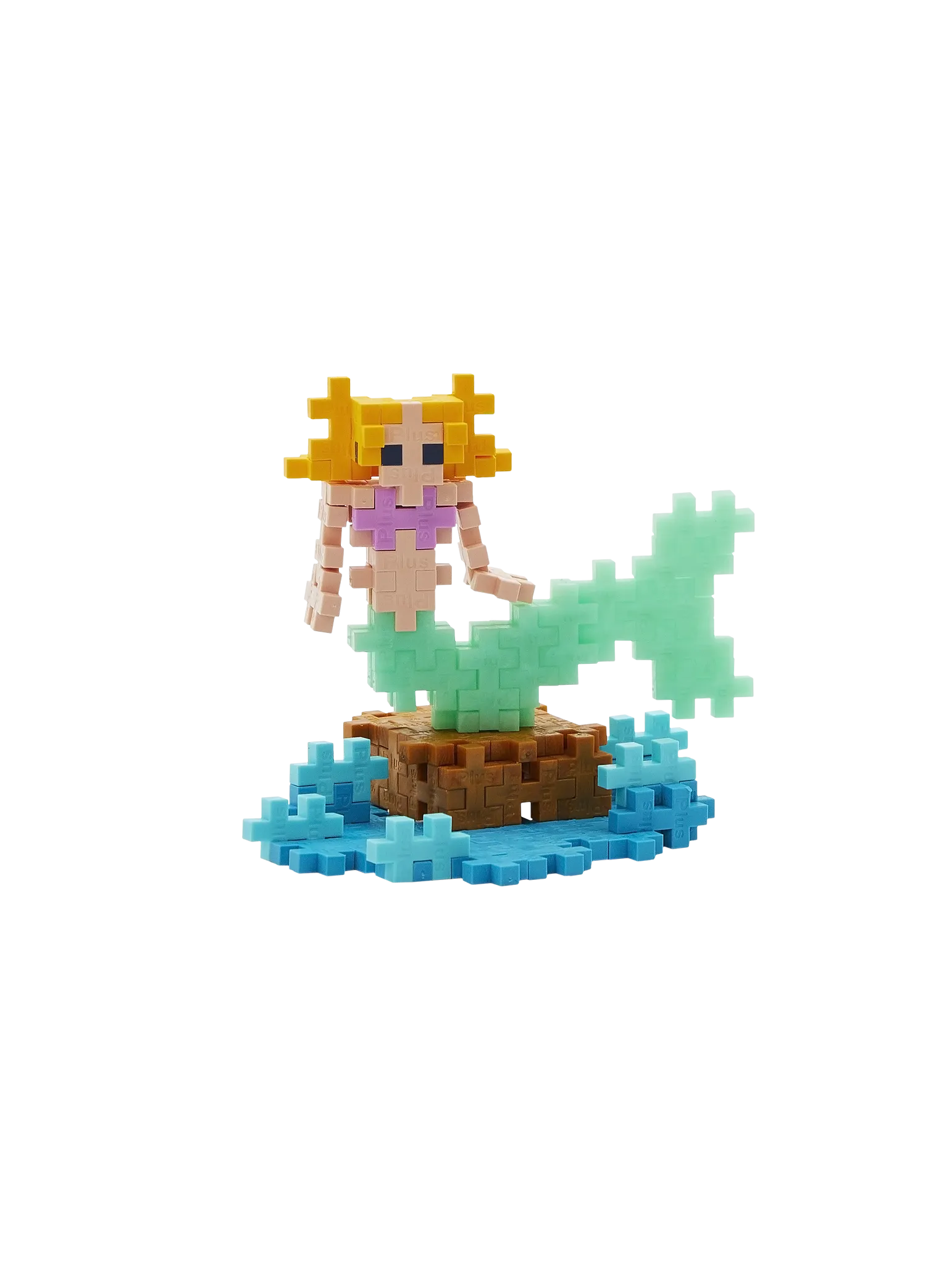 Sittande sjöjungfru