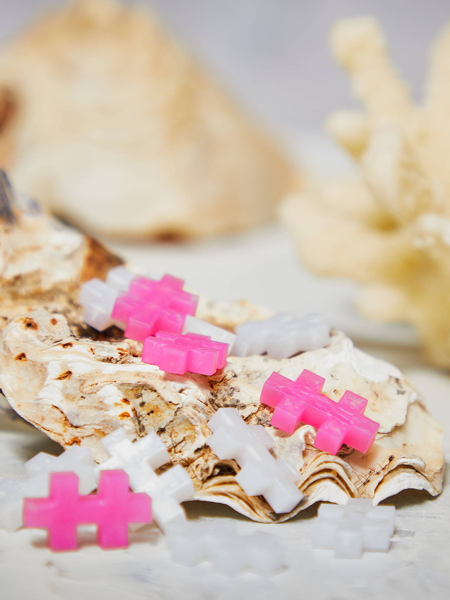 Pärlemor färgmix - 100 stk