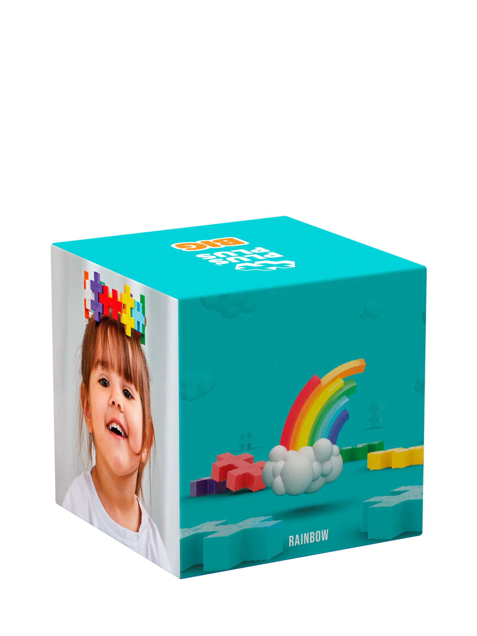 BIG Regnbågsfärgmix – 100 stk