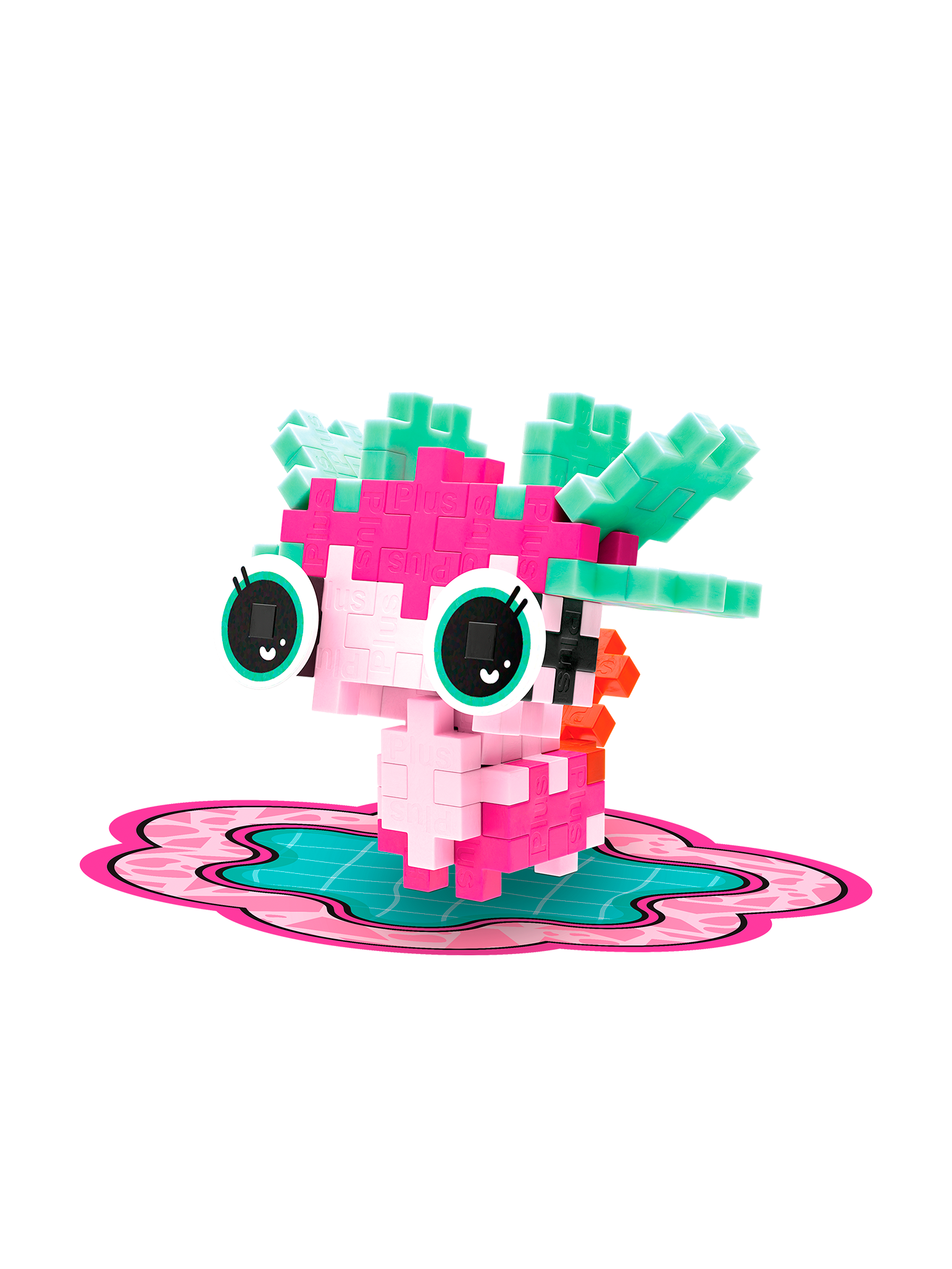 Husdjurspaket – Rosa Axolotl