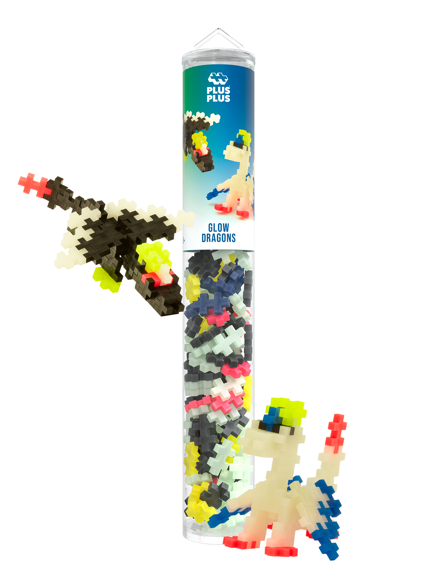 Självlysande Drakar - 100 stk