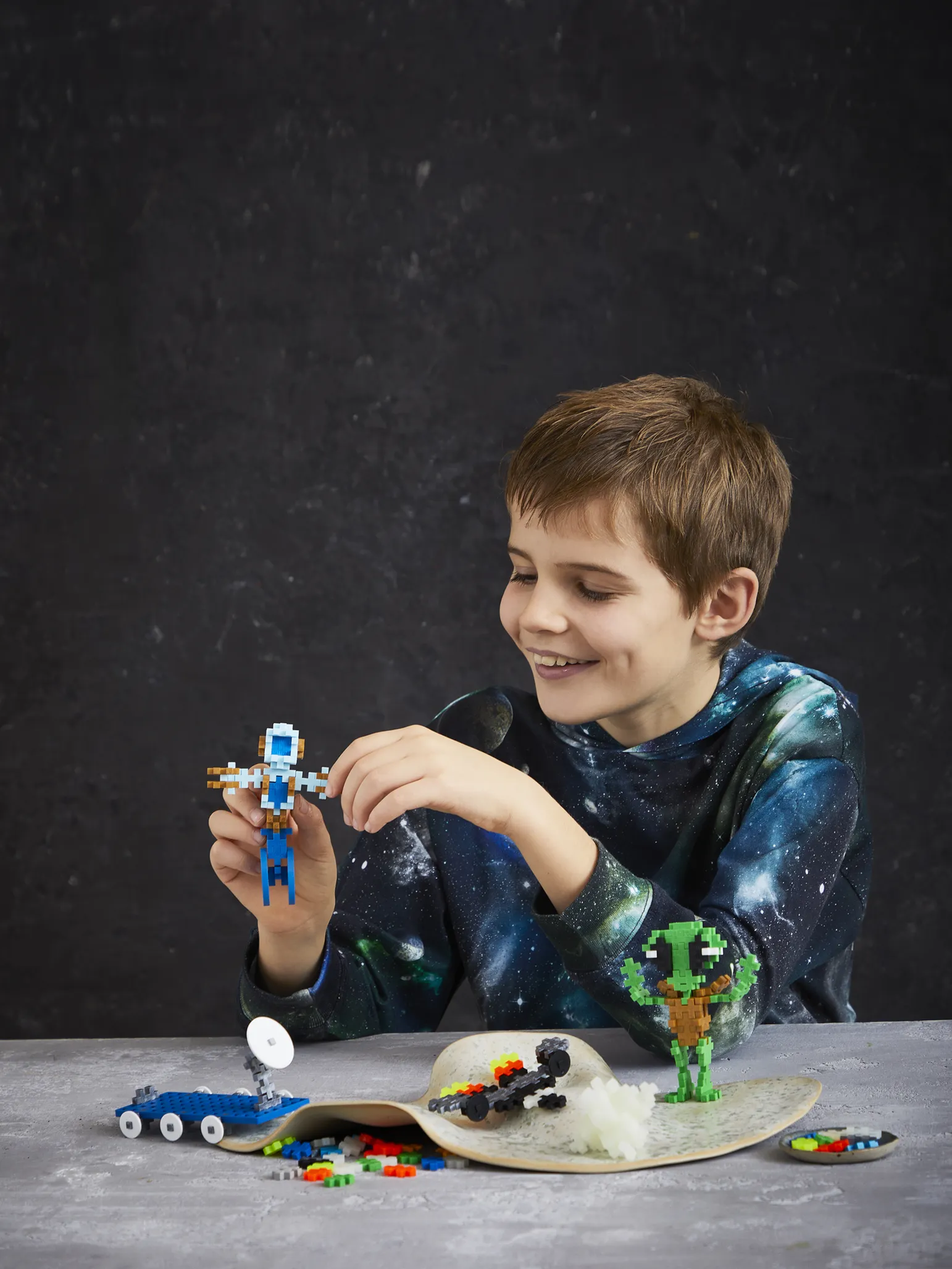 Learn to Build - Rymden Super set - 1000 stk