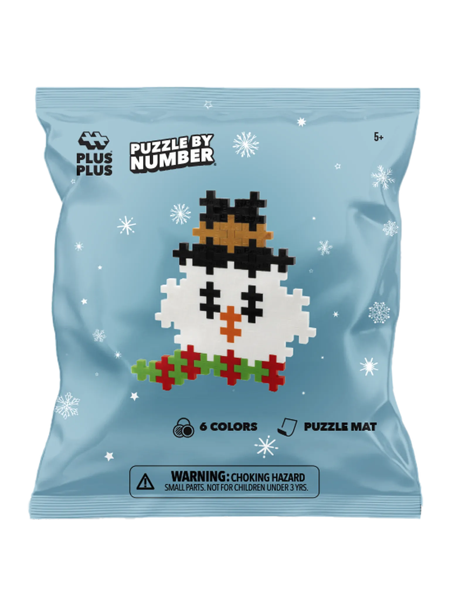 Puzzle by Number - Snögubbe