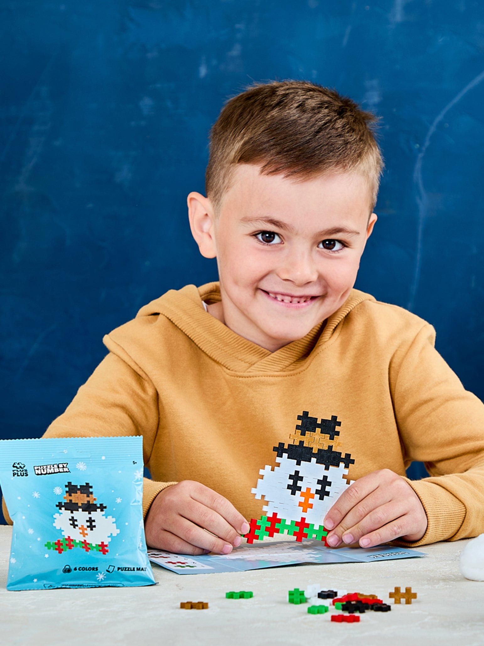 Puzzle by Number - Snögubbe