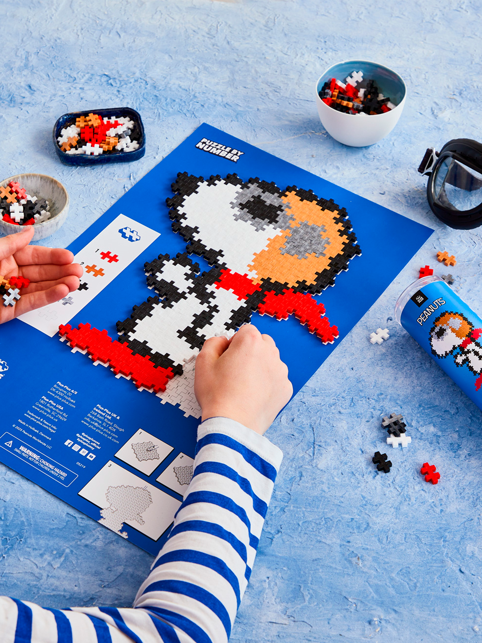 Flygarässet - Puzzle by Number - 275 stk