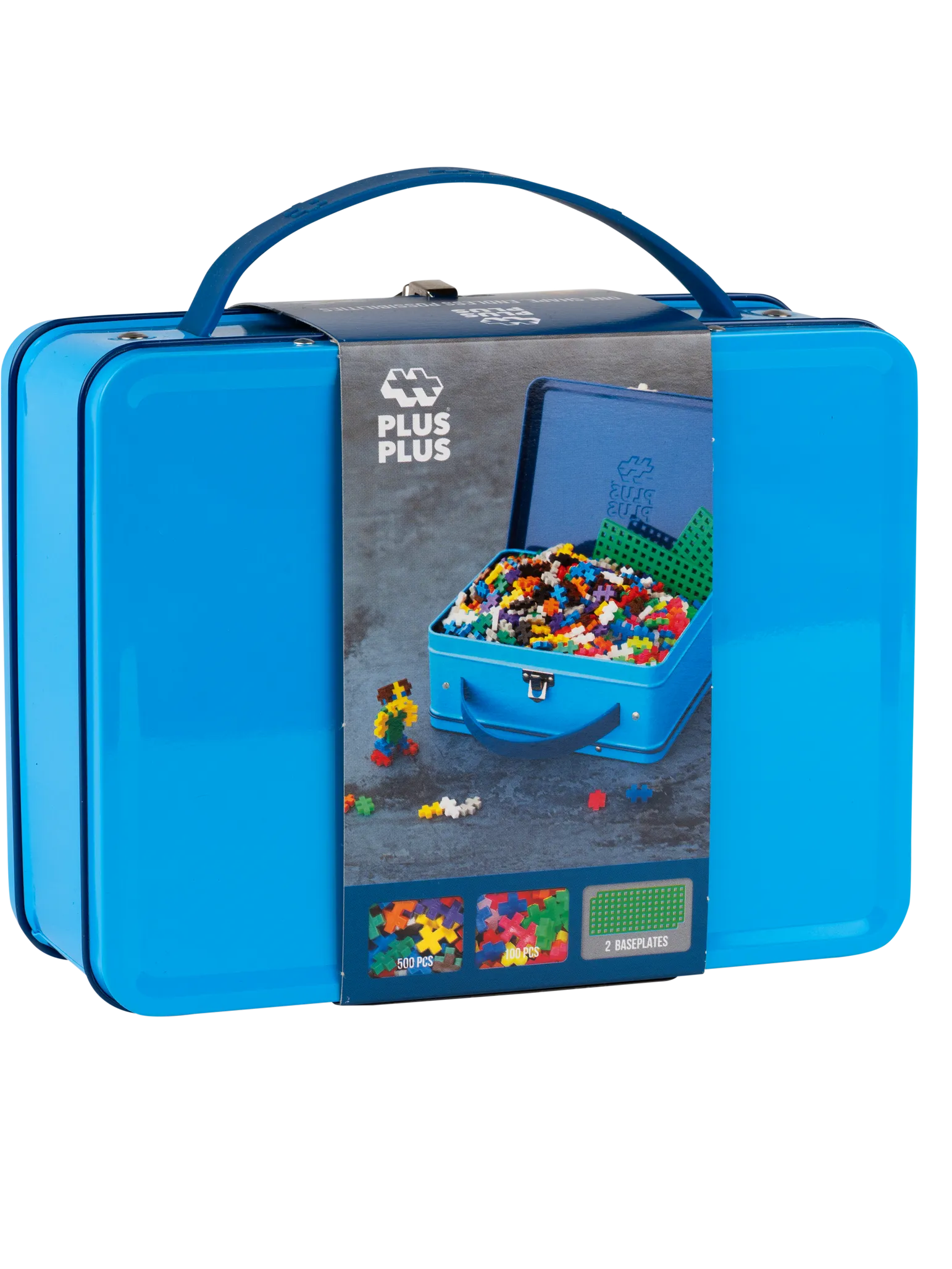 Blå Metallväska - 600 stk