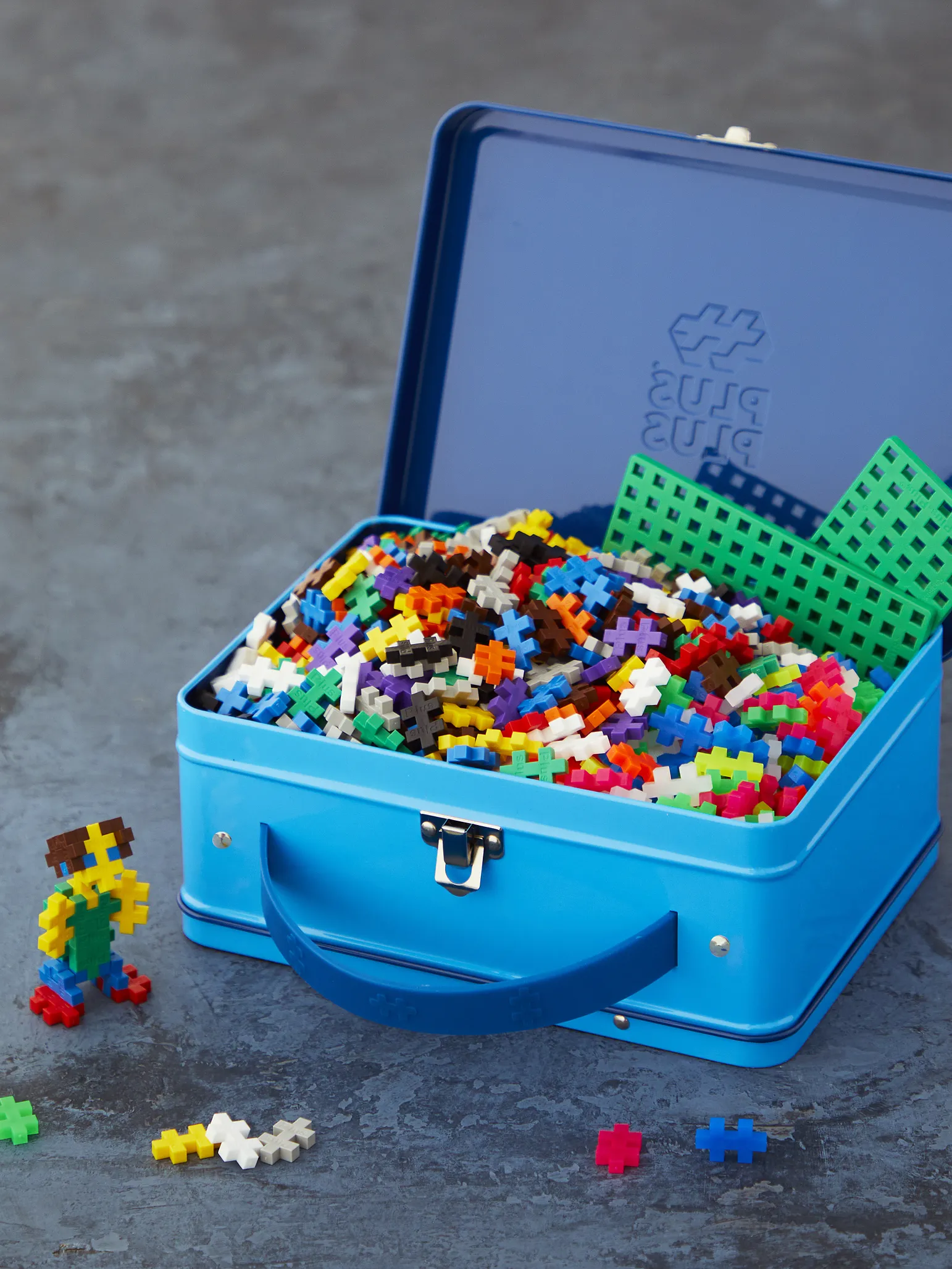 Blå Metallväska - 600 stk