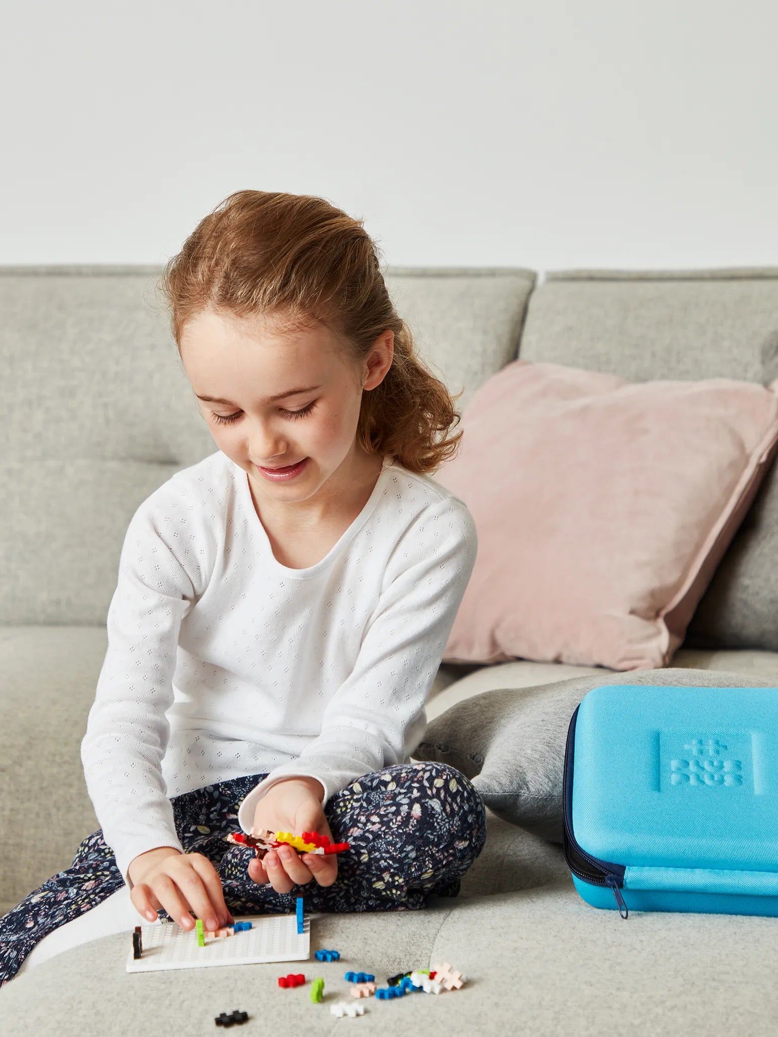 Blå Resväska - 100 stk