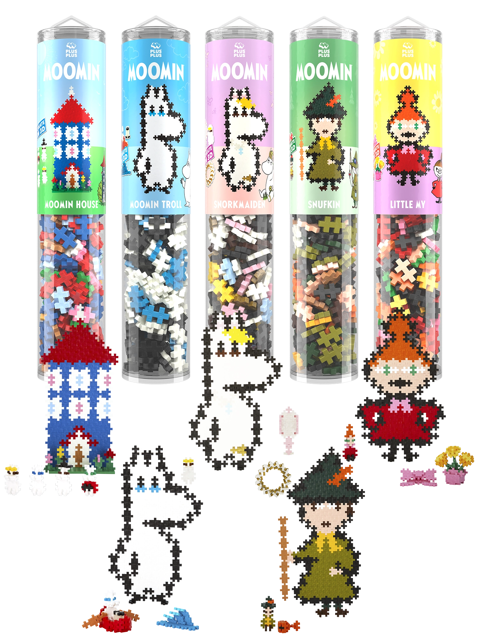 Mumin - Puzzle by Number - Bonuspaket