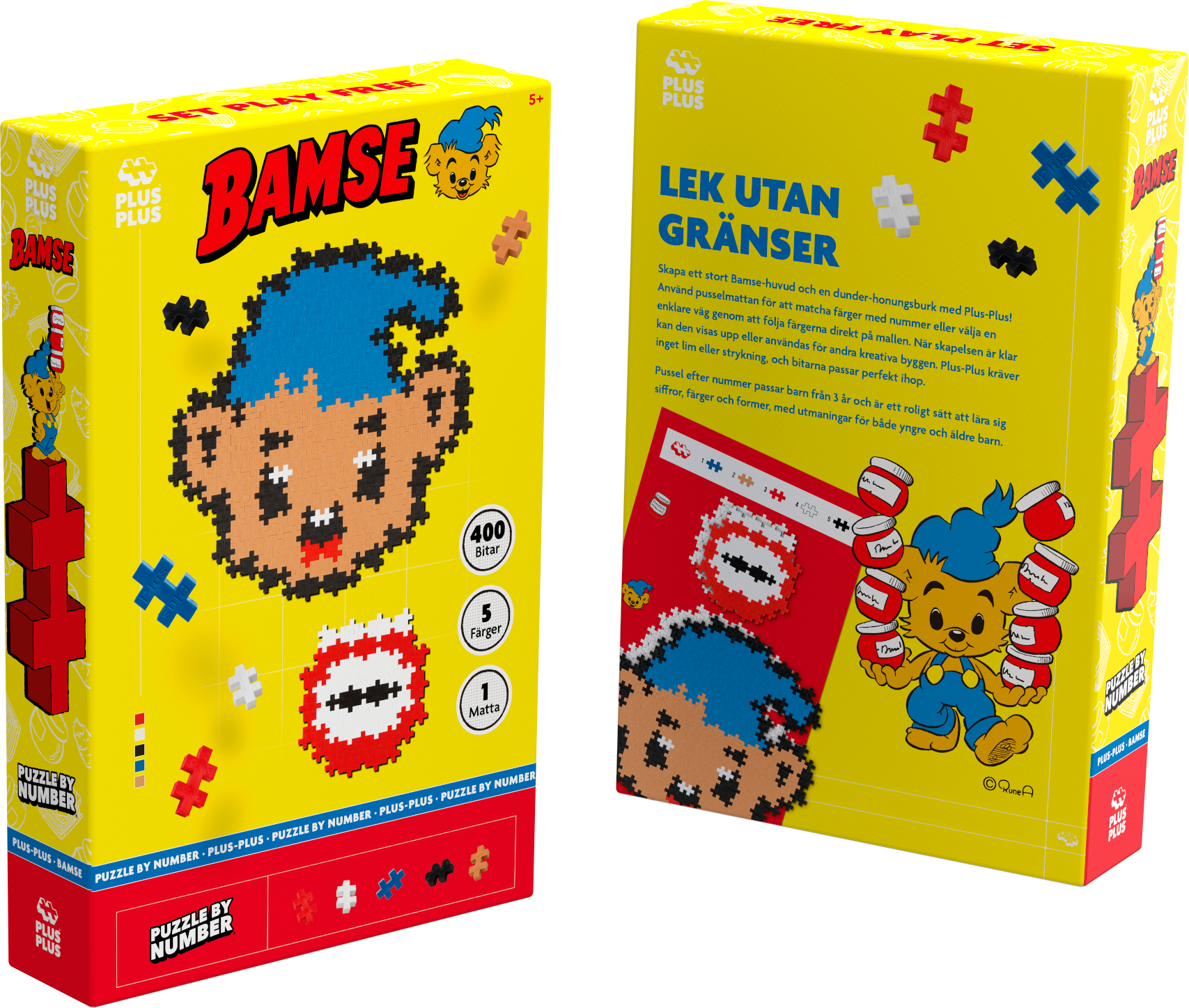 Bamse & Dunder-honung - 400 stk