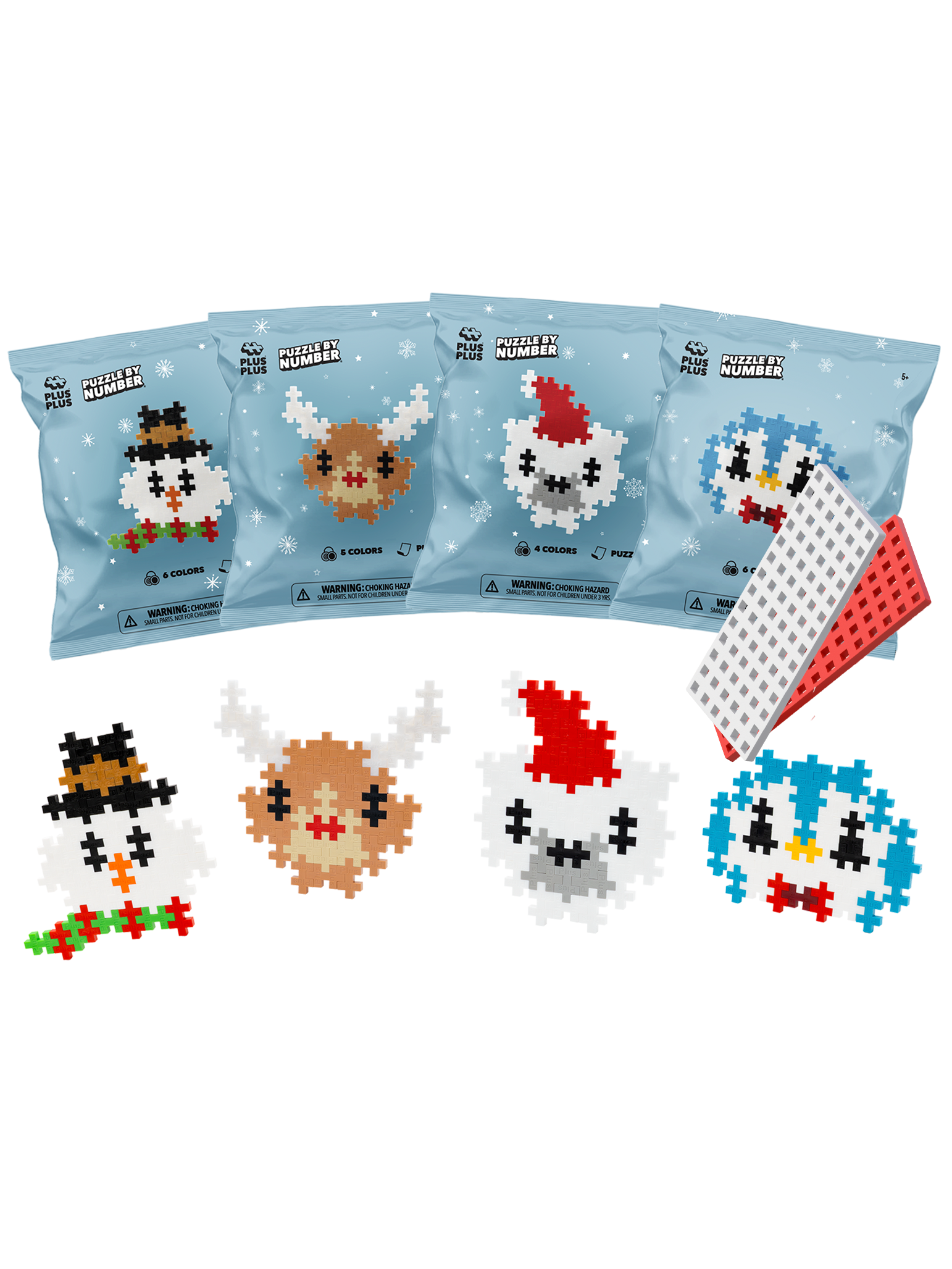 Puzzle by Number Julfigurer – Bonuspaket